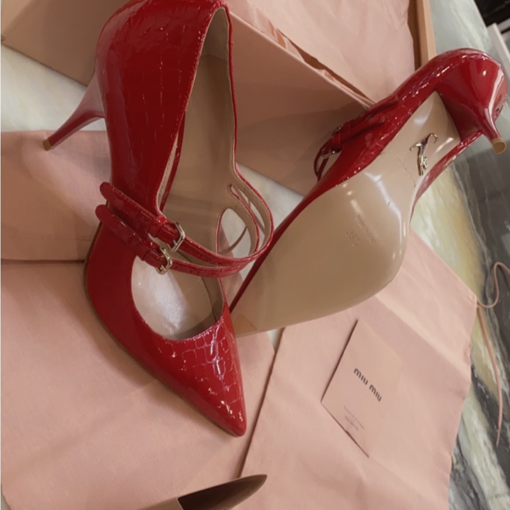 NEW MIU MIU FUOCO CALZATURE DONNA